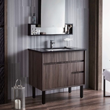 科勒浴室柜欧式古典K-99907T星都900mm落地式浴室柜组合套餐镜柜