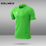 卡尔美足球服短袖男组队服足球衣201跑步服T恤衫KELME足球训练服