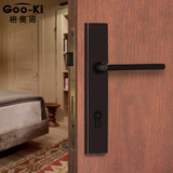 Goo-Ki/美式门锁 室内门锁卧室实木门简约门锁房门锁室内门锁