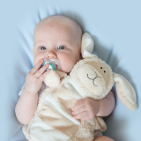 英国品牌sleepytot婴儿安抚玩偶 毛绒玩具正品宝宝哄睡可绑奶嘴