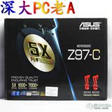 Asus/华硕 Z97-C Z97超频游戏主板 LGA1150 支持i7-4790K 主板