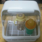 宝宝餐具保洁盆母婴用品翻盖存放箱奶瓶奶嘴碗筷收纳盒奶瓶存放器