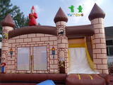 正品育童家用小型城堡儿童玩具充气跳跳蹦蹦床 室内淘气堡小房子