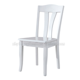 新红阳家具品牌烤漆亮光餐椅简约现代时尚特价书桌椅白色CY01240