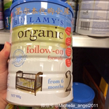 【澳洲空运直邮】澳洲原产Bellamy's 贝拉米有机婴儿奶粉 2段