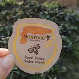 韩国正品 Skin food蜂蜜紧致营养水分面霜小样 补水保湿收缩毛孔