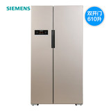 SIEMENS/西门子 BCD-610W(KA92NV03TI) 风冷无霜对开门冰箱