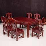 红木家具实木非洲酸枝木非酸长方形餐桌 长方桌 餐桌 餐台 方桌