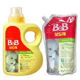 韩国保宁婴儿洗衣液 宝宝专用抗菌bb新生儿洗衣液 1500ml+800ml
