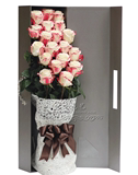 进口厄瓜多尔玫瑰礼盒南京上海鲜花速递女友生日预定全国包邮