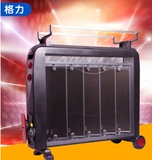 格力电暖器 取暖气硅晶膜 电膜式 NDYC-25A 节能 速热 烘衣架加湿