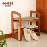 英尼斯 换鞋凳储物收纳实木换鞋凳子鞋柜创意 换鞋凳门口换鞋凳子