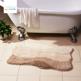GRUND进口高档浴室浴缸防滑垫卫生间吸水地毯 可手洗不掉毛地垫