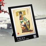 陕西皮影工艺品 兵马俑镜框摆件西安旅游纪念品 中国特色小礼品
