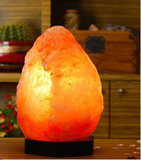 喜马拉雅水晶盐灯 矿盐灯 光线可调 （大号：7-9公斤）