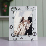 韩式7寸玻璃水晶相框 影楼摄影创意摆台镜框婚纱写真照片婚庆相架