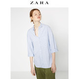 ZARA TRF 女装 加大码衬衫 02760412403