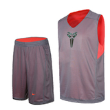 NIKE耐克双面篮球服套装 科比篮球训练服双面球衣定制印字号