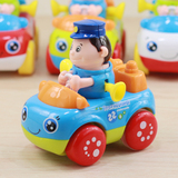 汇乐职业水果车队8-9-10个月宝宝学爬惯性玩具车0-1-3岁儿童小孩