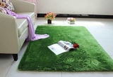 防滑地垫绿色吸水门垫茶几床前垫子定制地毯满铺家用卧室客厅纯色