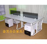 简约现代郑州办公家具组合屏风职员办公桌隔断工作位员工桌椅卡位