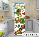 定制电冰箱贴膜 家具翻新贴纸 韩国贴画 衣柜门玻璃贴膜 水果蔬菜
