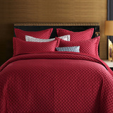 奥奇花语新款欧式绗缝夹棉床盖三件套加大双人可机洗加厚床单床罩