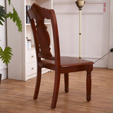 惠航家具 简约欧式餐椅 新古典法式餐椅 后现代象牙白实木餐椅