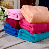 纯色包邮夏季全棉毛巾被纯棉毛巾毯儿童午睡空调盖毯子