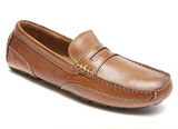 美国直邮Rockport/乐步M76500男鞋圆头套脚耐磨舒适皮鞋乐福鞋