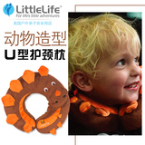 英国LittleLife动物造型儿童护颈枕u型汽车健康保护枕旅行枕头