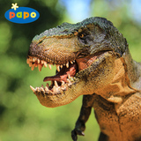 法国PAPO仿真恐龙模型玩具侏罗纪世界公园暴龙腕龙全系列摆件藏品