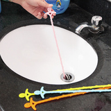 家用神器手动通管道疏通器厨房浴室水槽排水口堵塞强力清洁钩工具