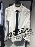 B1CA62Y07太平鸟男装2016夏款长袖衬衫修身专柜正品代购原价498元