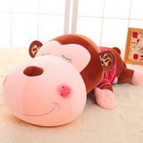 猴子毛绒玩具公仔猴年吉祥物泡沫粒子抱枕布娃娃生日礼物新年女生