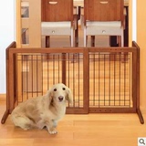 日本利其尔Richell 宠物用木制放置型门栏 围栏 狗栅栏 全国包邮