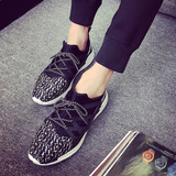 2016夏季增高复古迷彩豹纹气垫鞋GD权志龙同款韩版运动透气潮鞋子