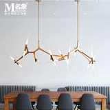 Roll Hill后现代吊灯个性树叉创意客厅餐厅北欧简约人字枝型灯具