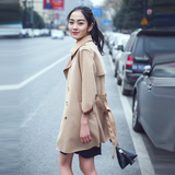 2016新款秋装上衣女短款风衣外套春秋韩版学生长袖外套少女学生潮