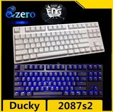 Ducky 魔力鸭2087s S2 87键 背光无冲游戏 机械键盘 松鼠轴 EDG