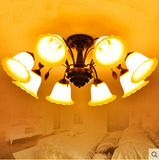 包邮卧室客厅灯具设计师款婚房美式复古乡村吸顶灯地中海欧式简欧