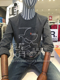 Lee专柜正品代购2016秋冬男士圆领印花长袖T恤L15846K99G7M