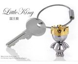 德国MODERN国王王后钥匙扣 创意汽车钥匙链 男女情侣钥匙扣