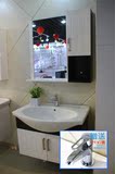小户型浴室柜  JY68254壁挂式80公分陶瓷盆中宇卫浴 台盆柜 整体