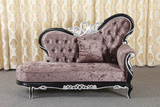欧式豪华 贵妃椅新古典 布艺现货沙发实木简约榻后现代躺椅可定制