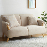 北欧小户型客厅布艺沙发日式现代简约实木家居卧室小型双人位家具