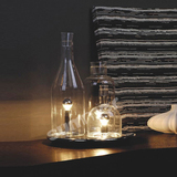 现代简约客厅卧室书房灯美式创意个性时尚艺术复古酒瓶玻璃台灯