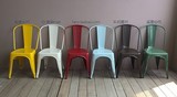 宜家北欧风格复古乡村金属椅MaraisTolix工业loft椅子个性餐厅椅
