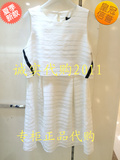 现货 艾格淑女2016年夏款专柜正品 白色连衣裙 160122222-86 449