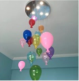 创意彩色玻璃气球泡泡吊灯客展厅儿童房幼儿园楼梯间餐厅装修吊灯